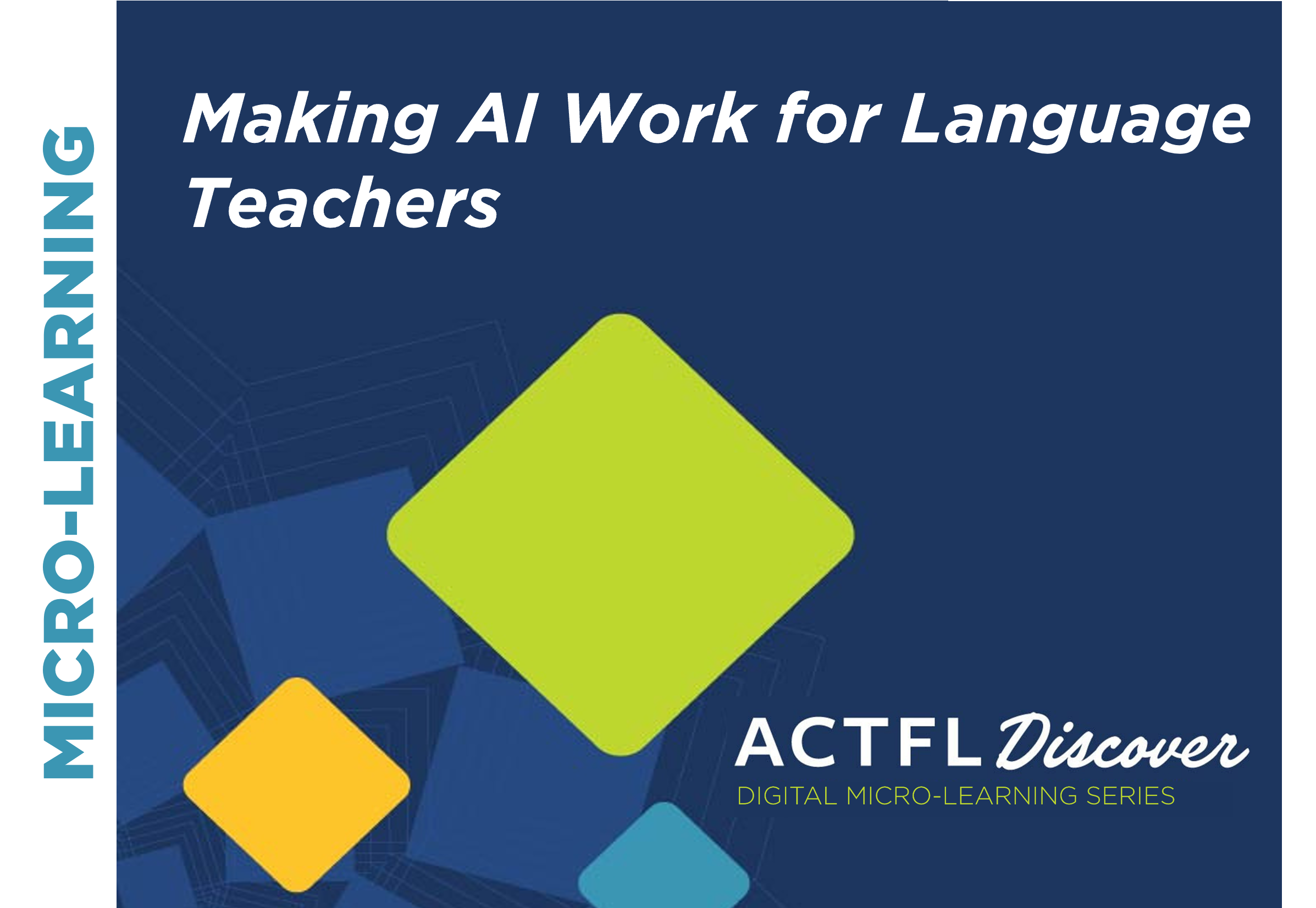 Making AI Work for Language Teachers